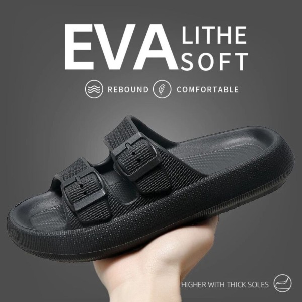  EVR-01= Double Buckle Comfort Sandals