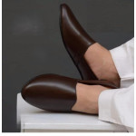 KS023=Vintage Brown Traditional khussa